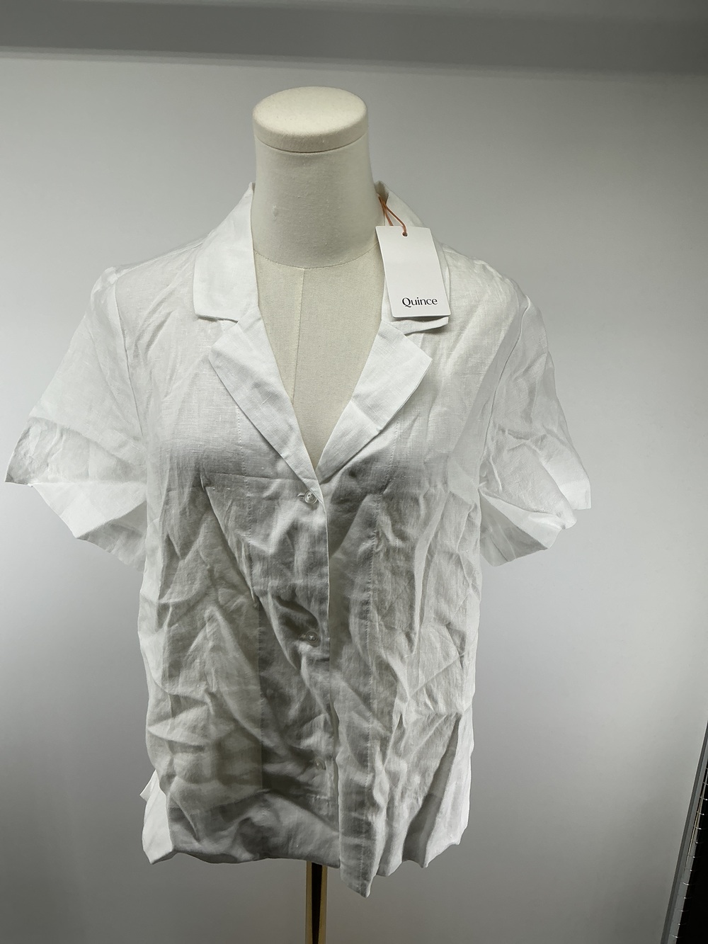 100% European Linen Short Sleeve Shirt